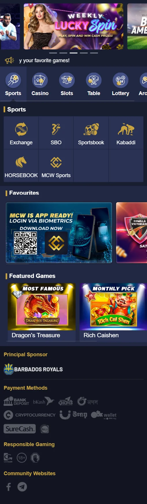 Mega Casino World Bangladesh Play Online Casino at the Best Gambling Site
